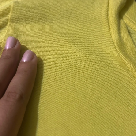 Yellow Forever 21 Classic Tee - Picture 3 of 3